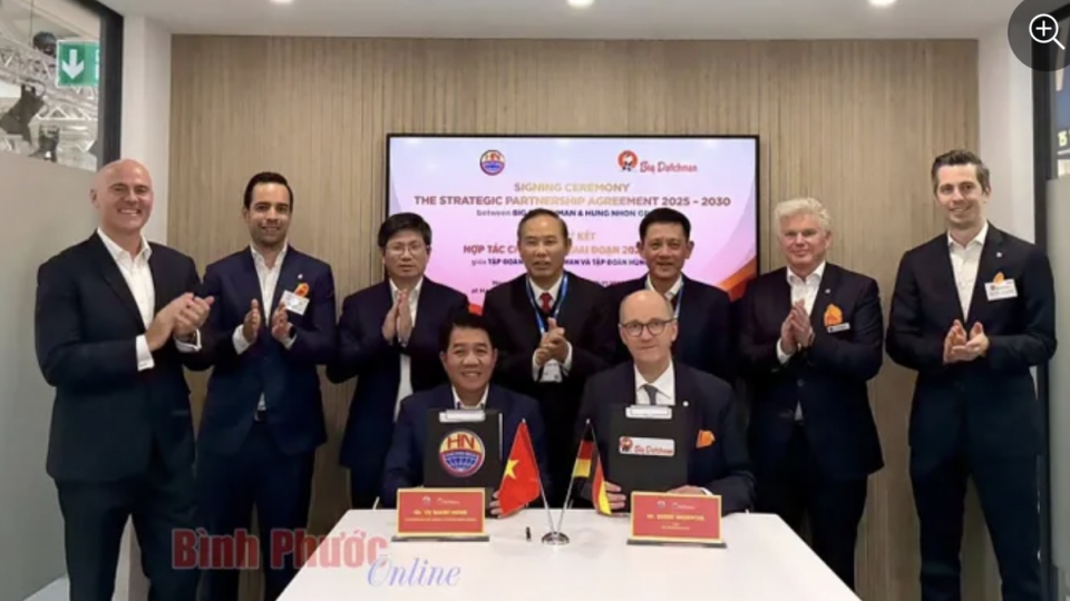 German and Vietnamese firms co-operate in livestock farming